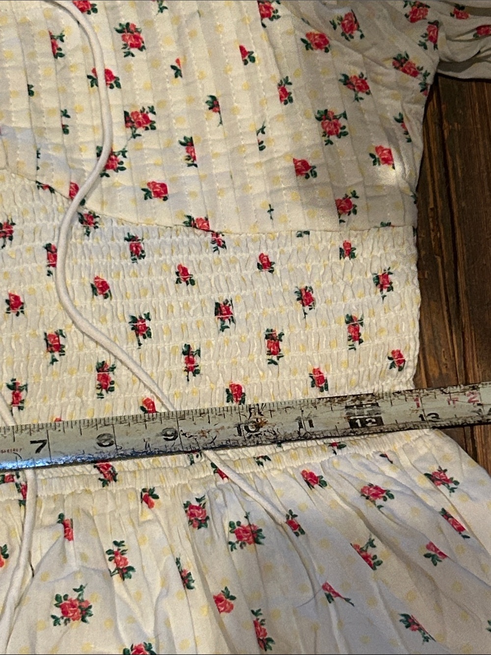 NWOT For Love & Lemons Guisti Floral Midi Dress size S SAMPLE Piece - Picture 15 of 15